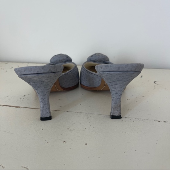 PRADA KITTEN HEELS - MATILDA DJERF INSPIRED - FLOWER - Picture 5 of 9